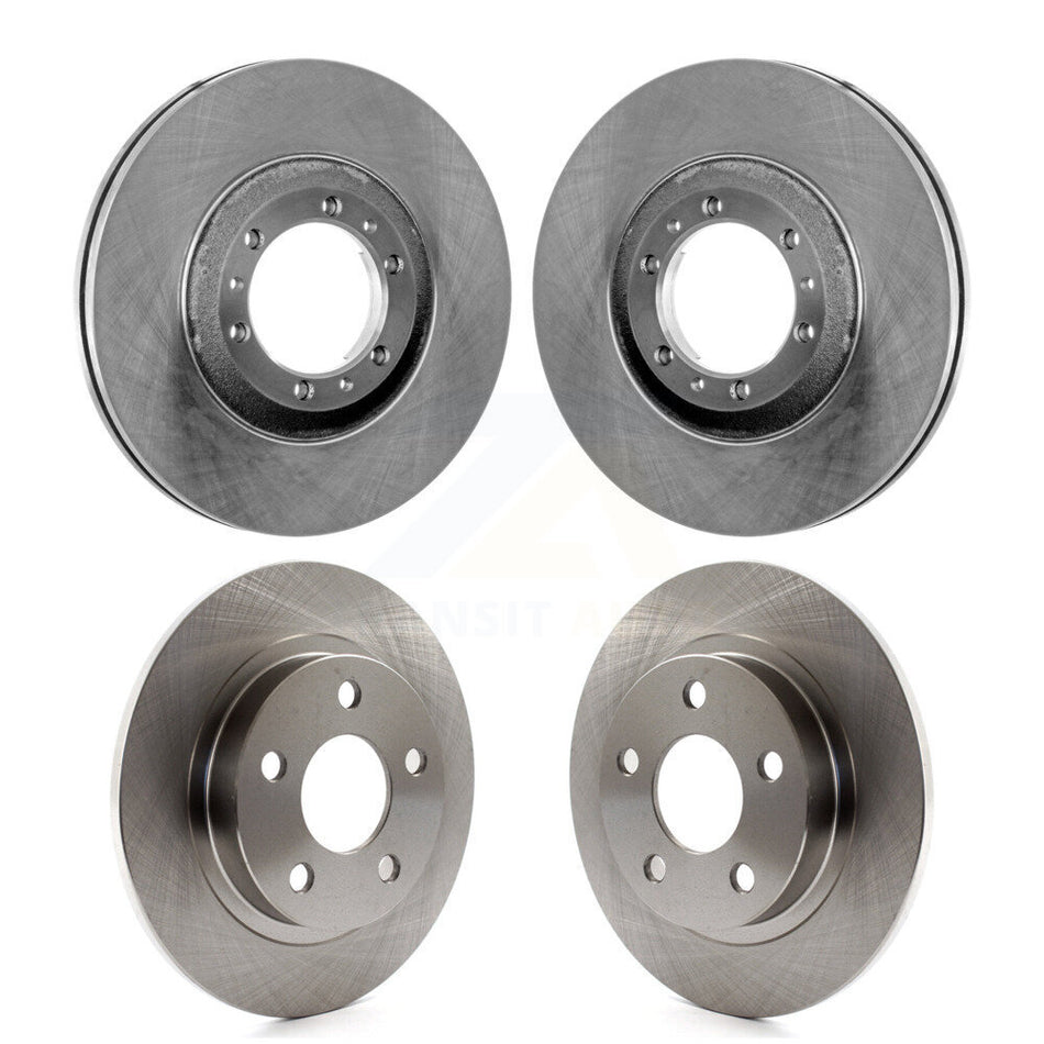 Front Rear Disc Brake Rotors Kit For 2000-2005 Buick LeSabre Pontiac Bonneville K8-100971