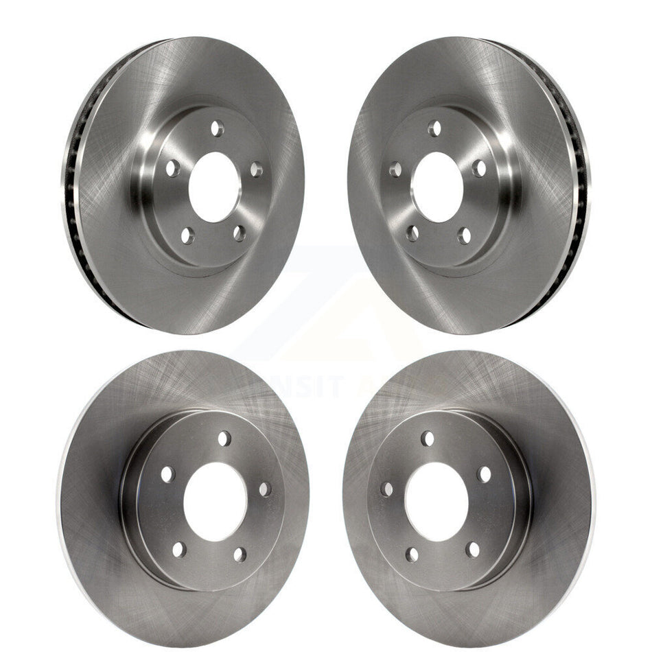 Front Rear Disc Brake Rotors Kit For Cadillac DeVille Buick Park Avenue Eldorado Oldsmobile Aurora Riviera Seville K8-100973