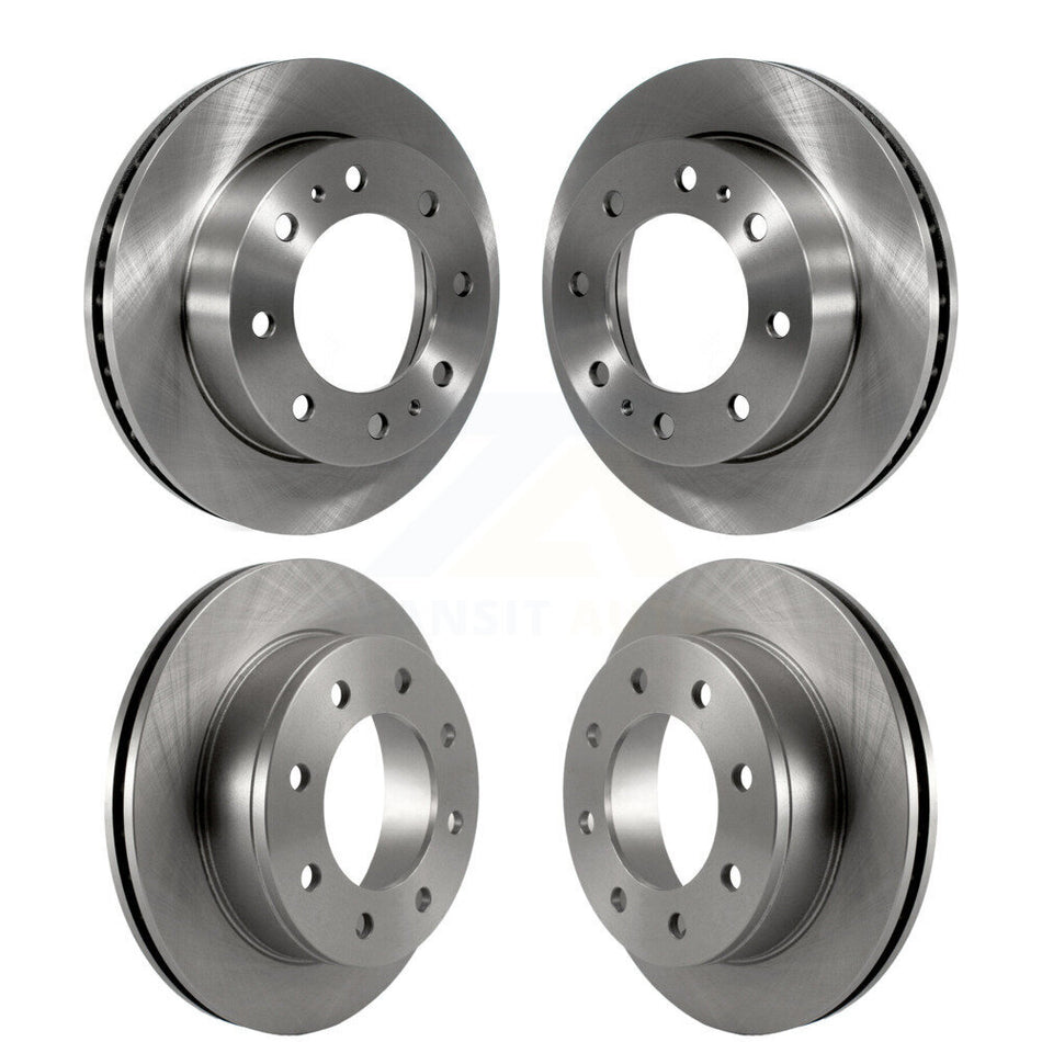 Front Rear Disc Brake Rotors Kit For Chevrolet Express 2500 GMC Savana 3500 K8-100990