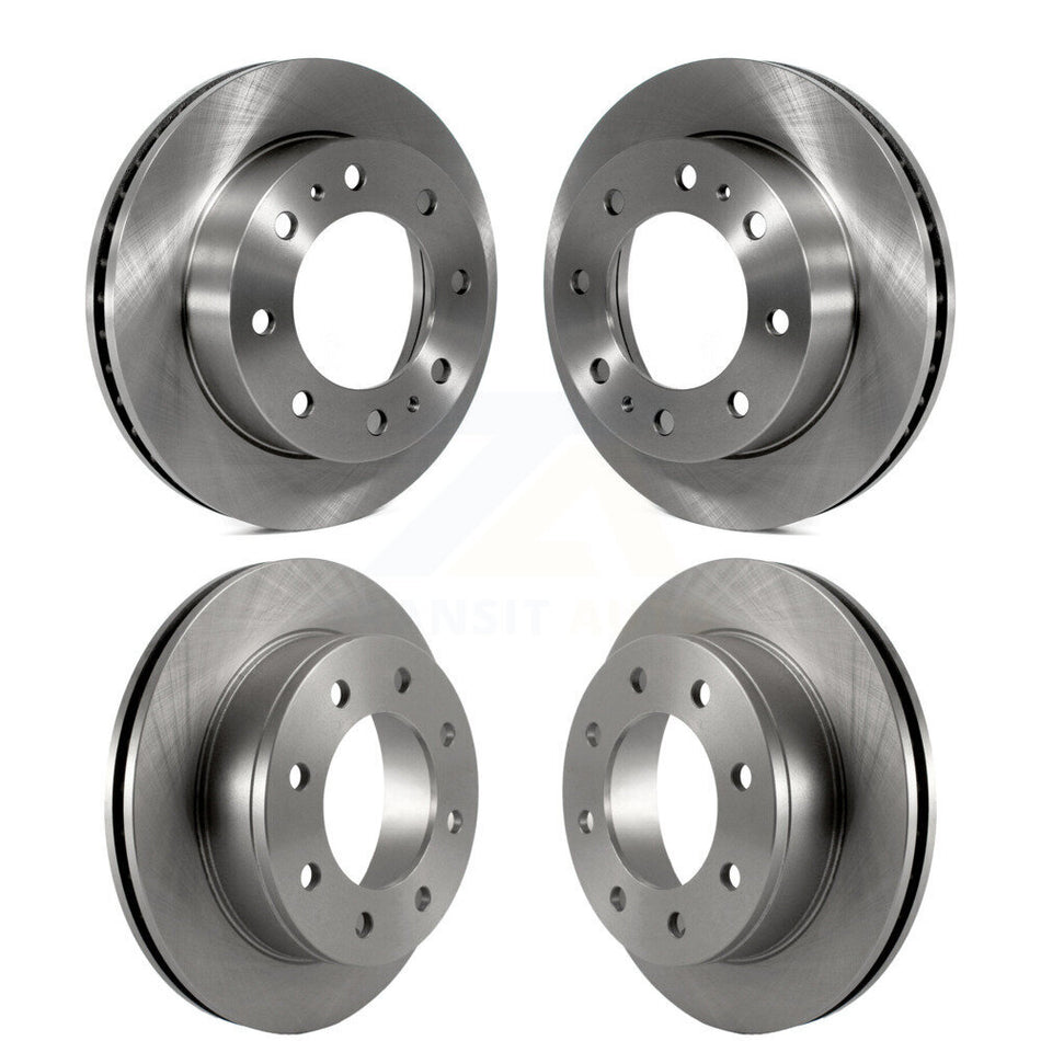 Front Rear Disc Brake Rotors Kit For Chevrolet Express 2500 GMC Savana 3500 K8-100990