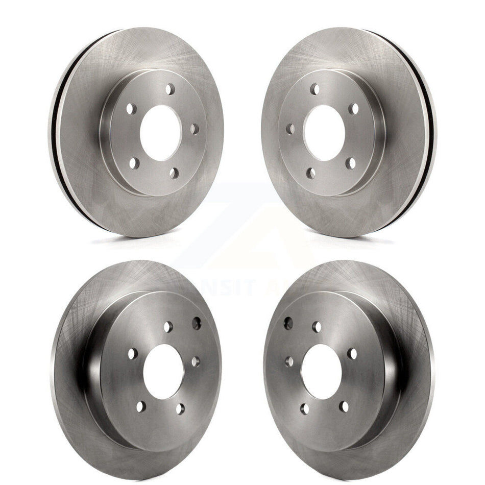 Front Rear Disc Brake Rotors Kit For Buick Rendezvous Pontiac Aztek K8-100991
