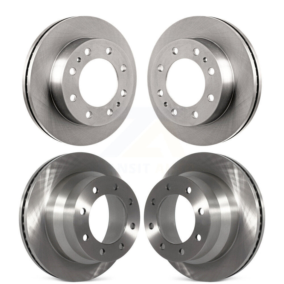 Front Rear Disc Brake Rotors Kit For Chevrolet Express 4500 GMC Savana K8-100993