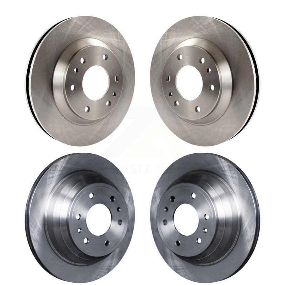 Front Rear Disc Brake Rotors Kit For Chevrolet Trailblazer GMC Envoy Buick Rainier Oldsmobile Bravada Isuzu Ascender K8-100994