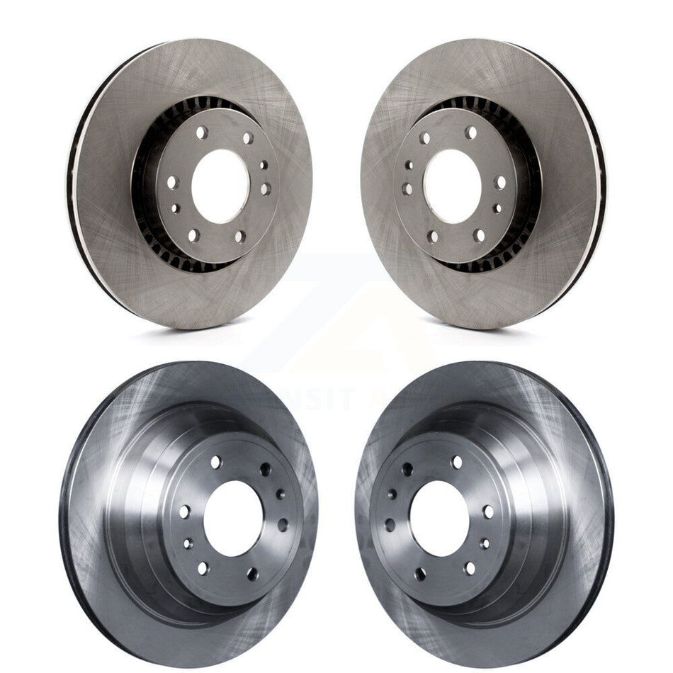 Front Rear Disc Brake Rotors Kit For Chevrolet Trailblazer GMC EXT Envoy XL Buick Rainier XUV SSR Isuzu Ascender Saab 9-7x K8-100995