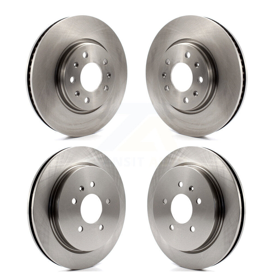 Front Rear Disc Brake Rotors Kit For Cadillac CTS Seville K8-100998