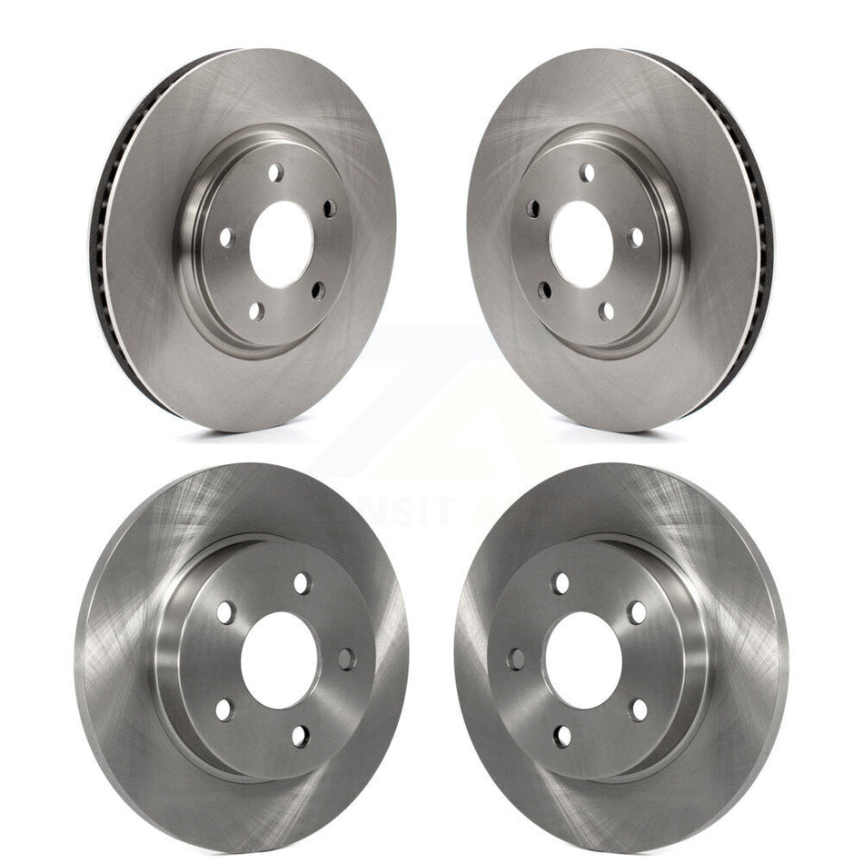 Front Rear Disc Brake Rotors Kit For Chevrolet Malibu Pontiac G6 Cobalt Saturn Ion HHR Aura G5 Pursuit K8-101002