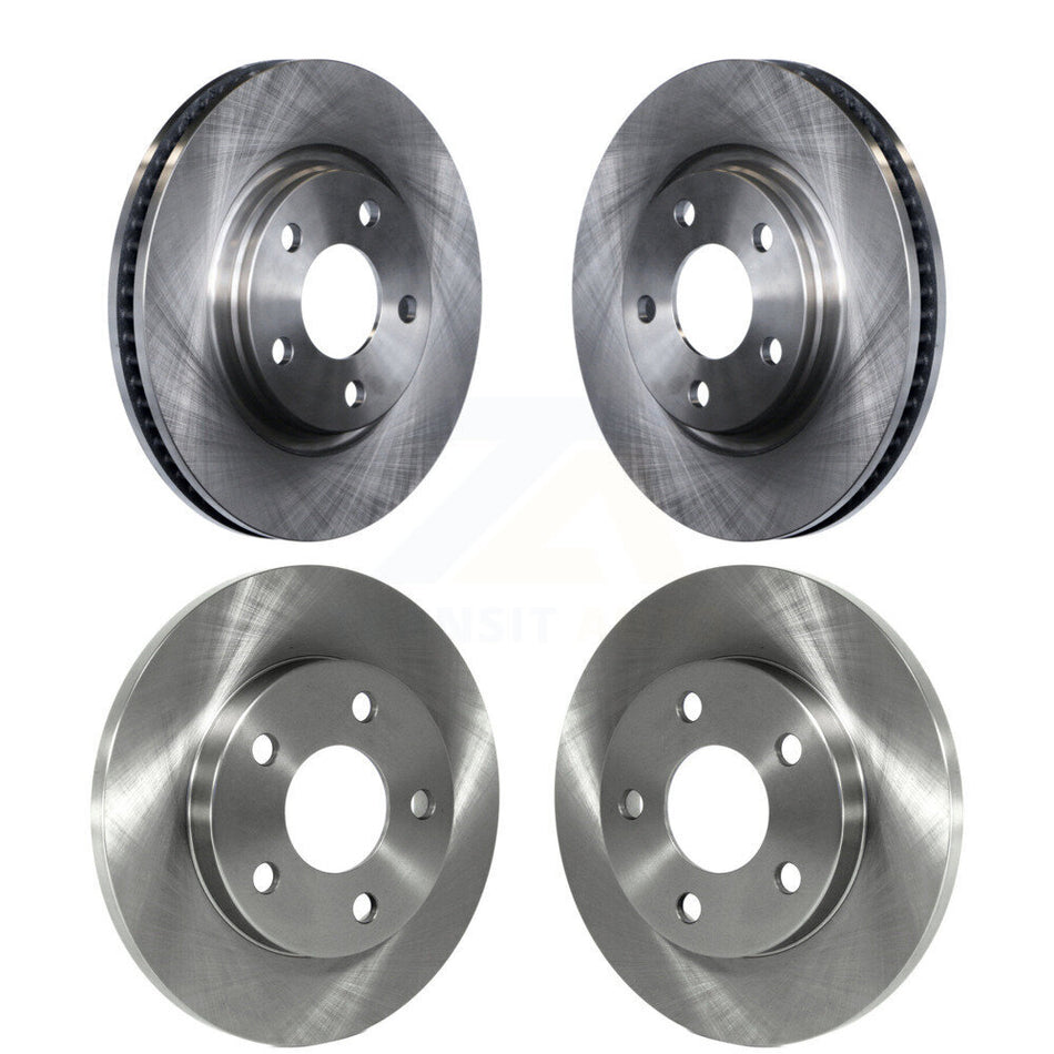 Front Rear Disc Brake Rotors Kit For Pontiac Grand Prix Buick LaCrosse Allure K8-101003