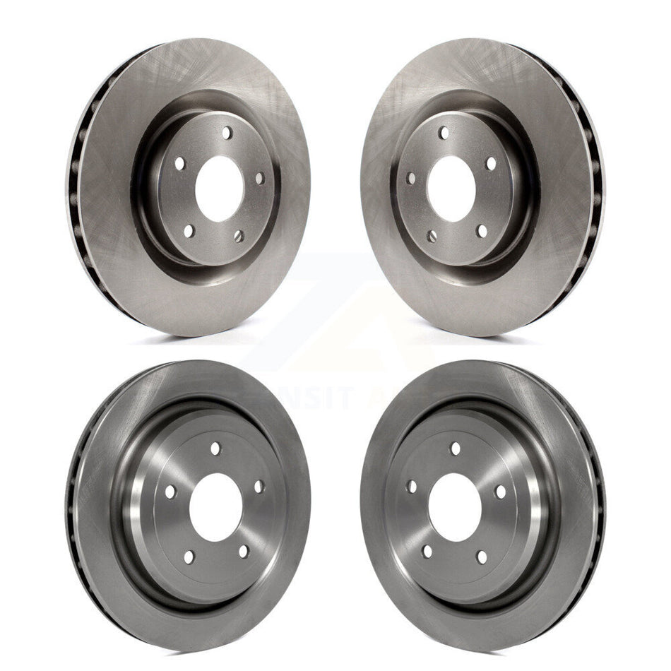 Front Rear Disc Brake Rotors Kit For Chevrolet Corvette Cadillac XLR K8-101005