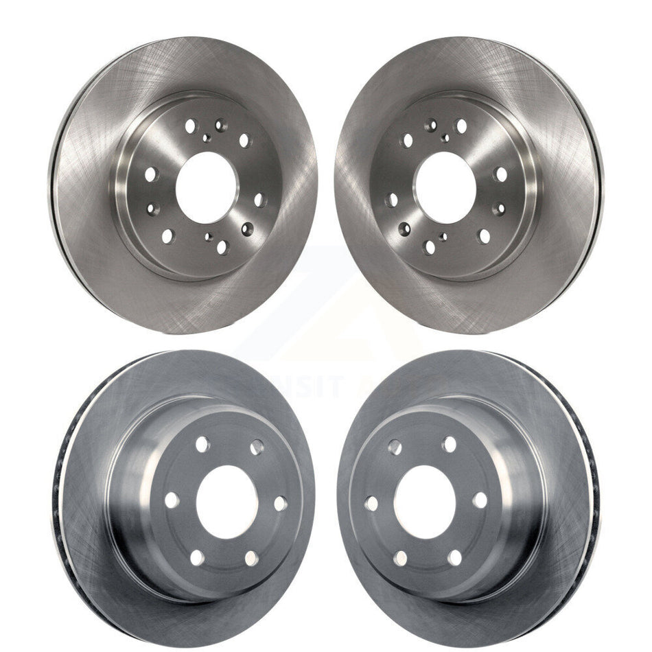 Front Rear Disc Brake Rotors Kit For 2009-2014 Chevrolet Express 1500 GMC Savana K8-101011