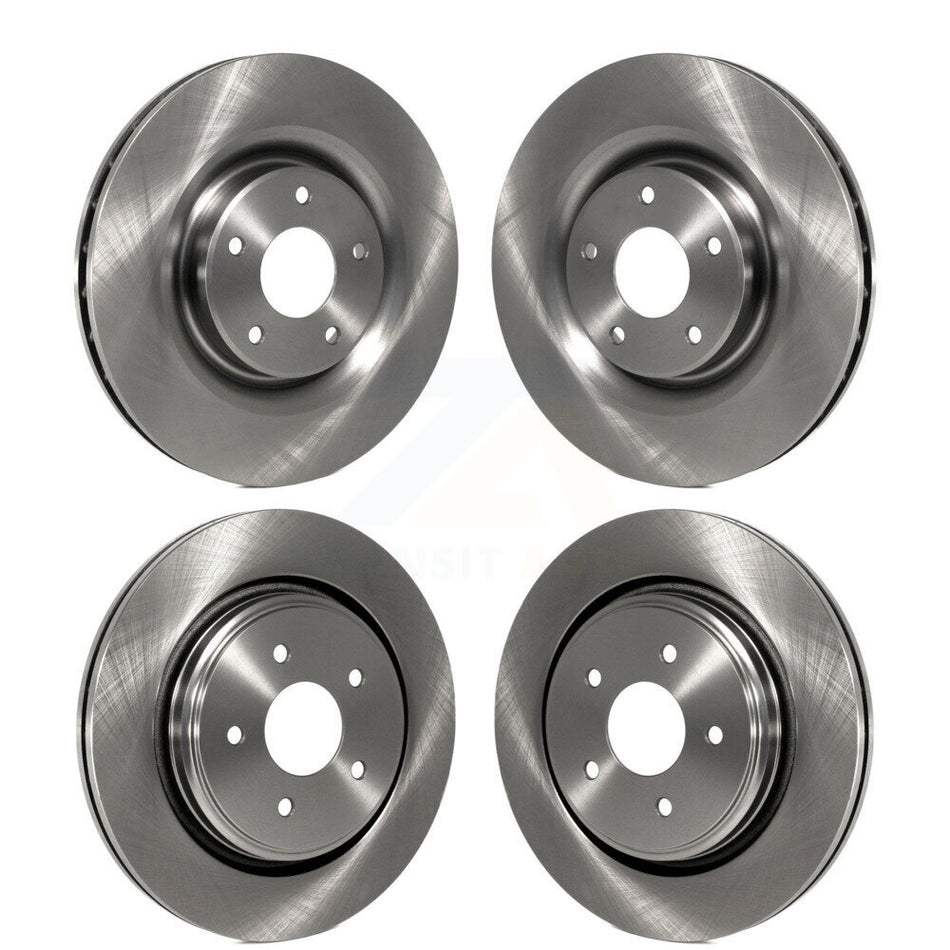 Front Rear Disc Brake Rotors Kit For Chevrolet Corvette Cadillac XLR K8-101015