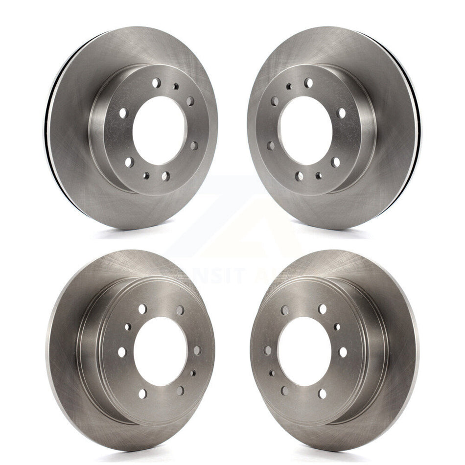 Front Rear Disc Brake Rotors Kit For Hummer H3 H3T K8-101016