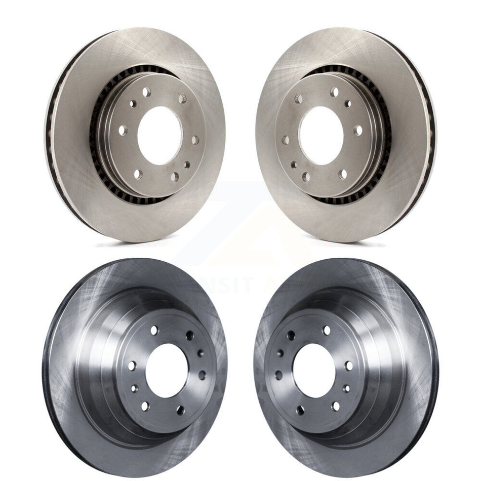 Front Rear Disc Brake Rotors Kit For Chevrolet Trailblazer GMC Envoy Buick Rainier Isuzu Ascender K8-101017