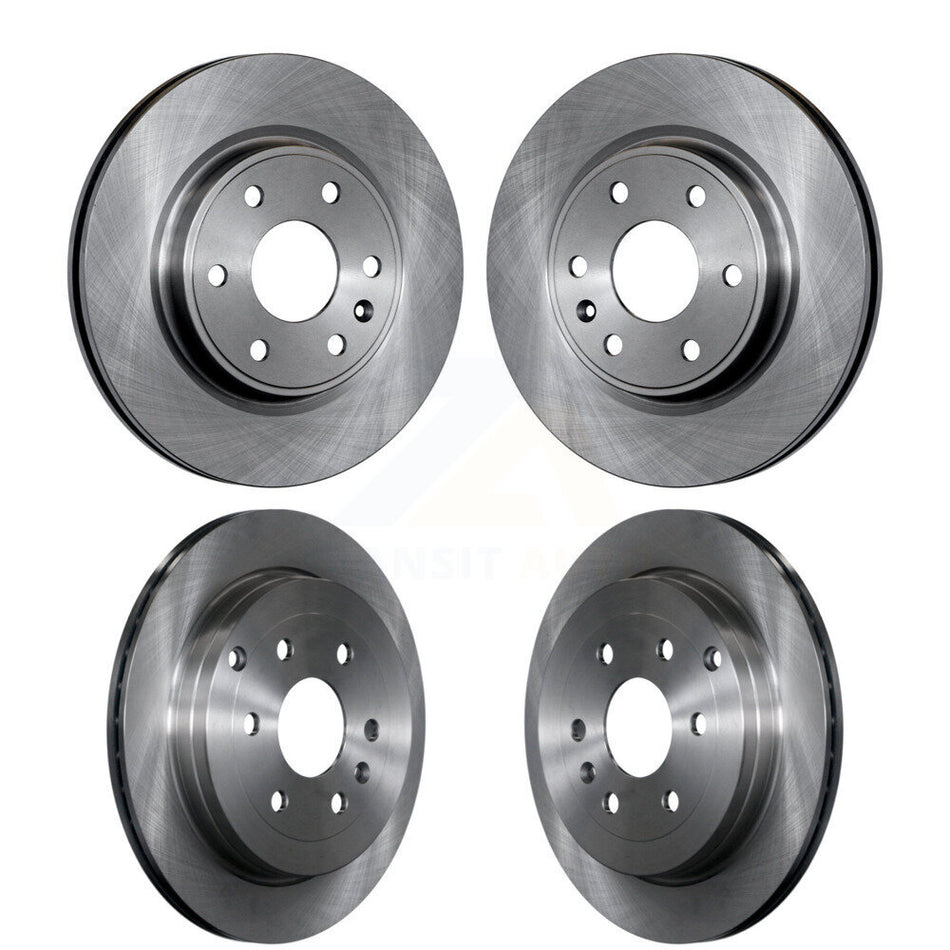 Front Rear Disc Brake Rotors Kit For Chevrolet Traverse GMC Acadia Buick Enclave Saturn Outlook Limited K8-101034