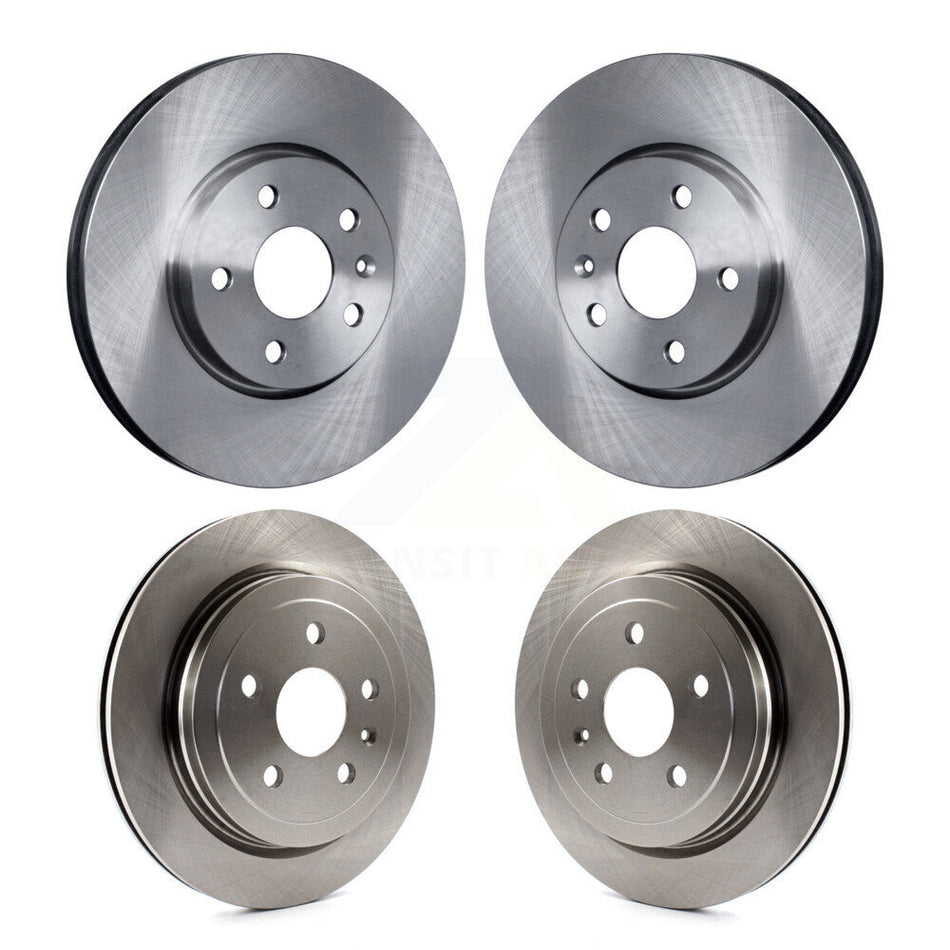 Front Rear Disc Brake Rotors Kit For 2010-2015 Chevrolet Camaro LT LS K8-101044