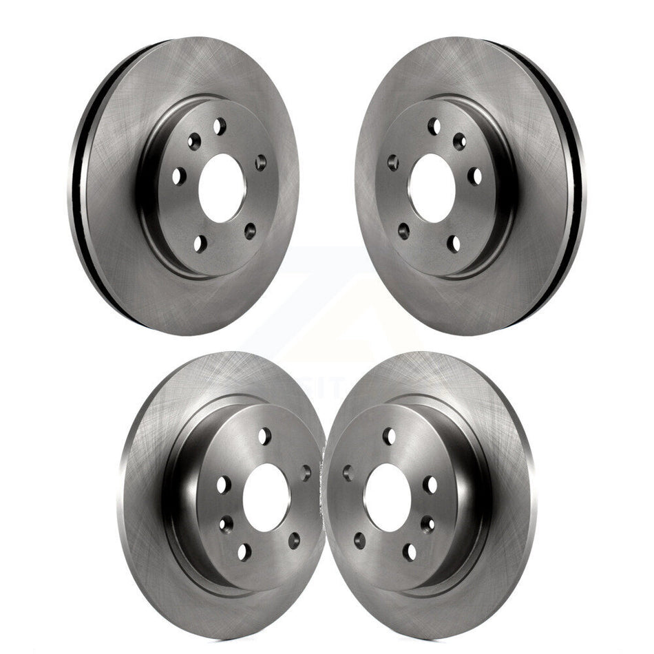 Front Rear Disc Brake Rotors Kit For Chevrolet Malibu Limited K8-101055