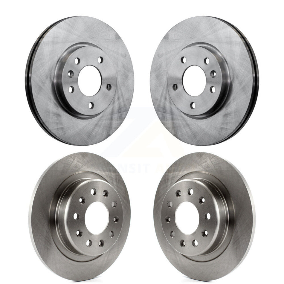 Front Rear Disc Brake Rotors Kit For Chevrolet Equinox Malibu GMC Terrain Buick LaCrosse K8-101060