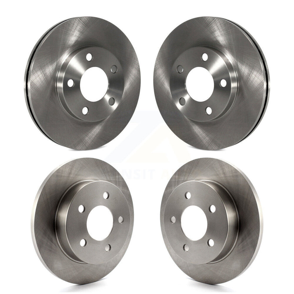 Front Rear Disc Brake Rotors Kit For Ford Mustang K8-101073