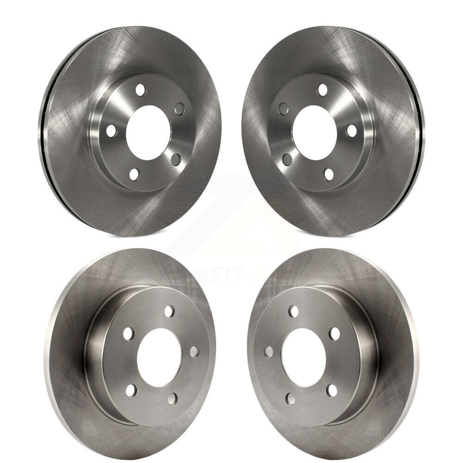Front Rear Disc Brake Rotors Kit For Ford Mustang K8-101073