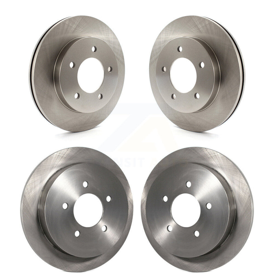 Front Rear Disc Brake Rotors Kit For Ford F-150 Heritage 4WD K8-101080