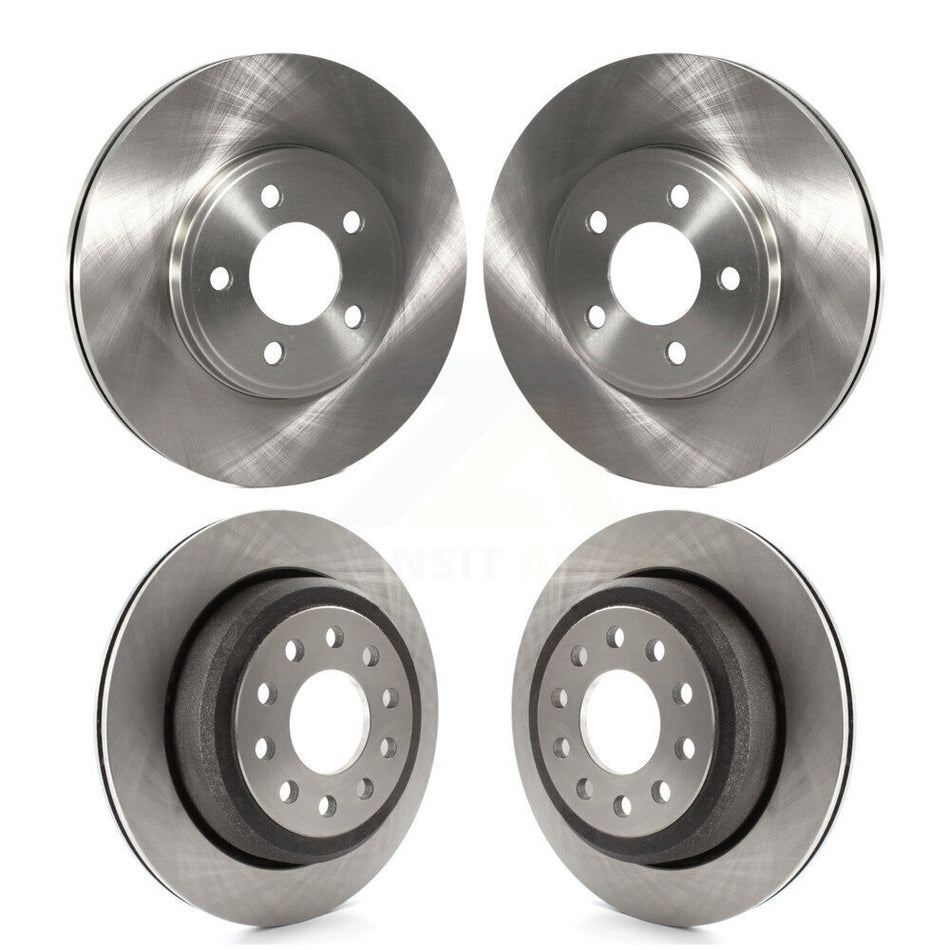 Front Rear Disc Brake Rotors Kit For 2003-2011 Lincoln Town Car Sedan K8-101106