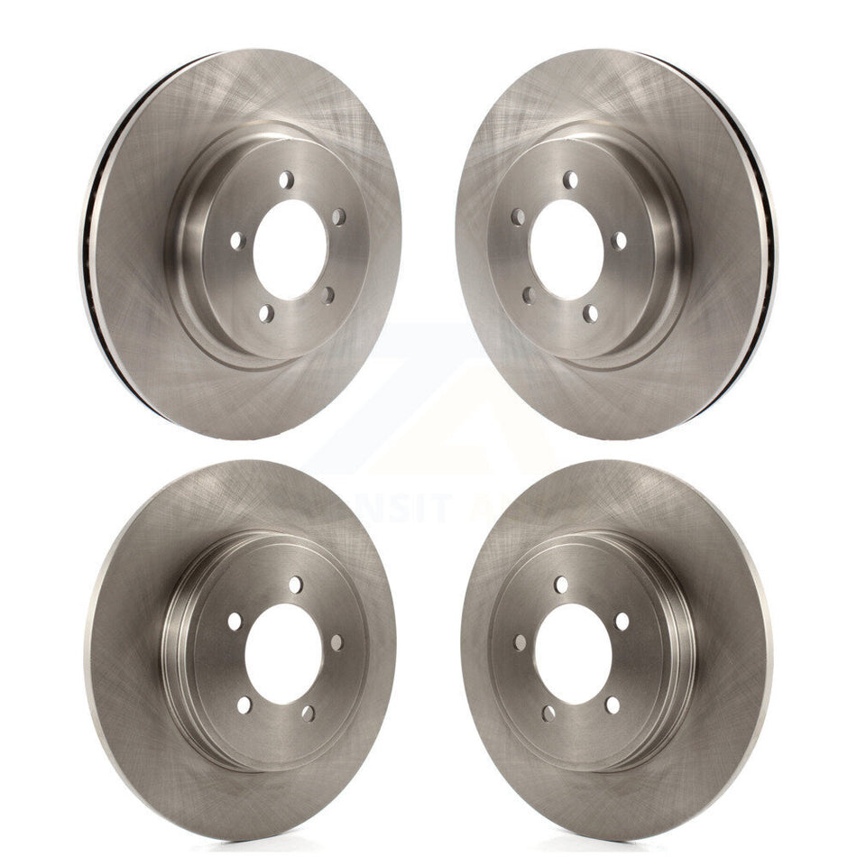 Front Rear Disc Brake Rotors Kit For 2003-2005 Lincoln Aviator K8-101110
