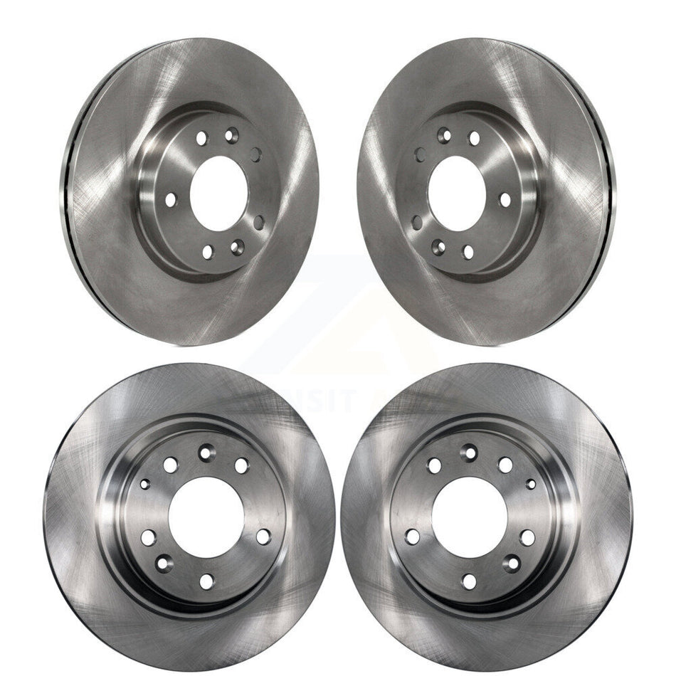 Front Rear Disc Brake Rotors Kit For Ford Fusion Mazda 6 Lincoln MKZ Mercury Milan Zephyr K8-101124