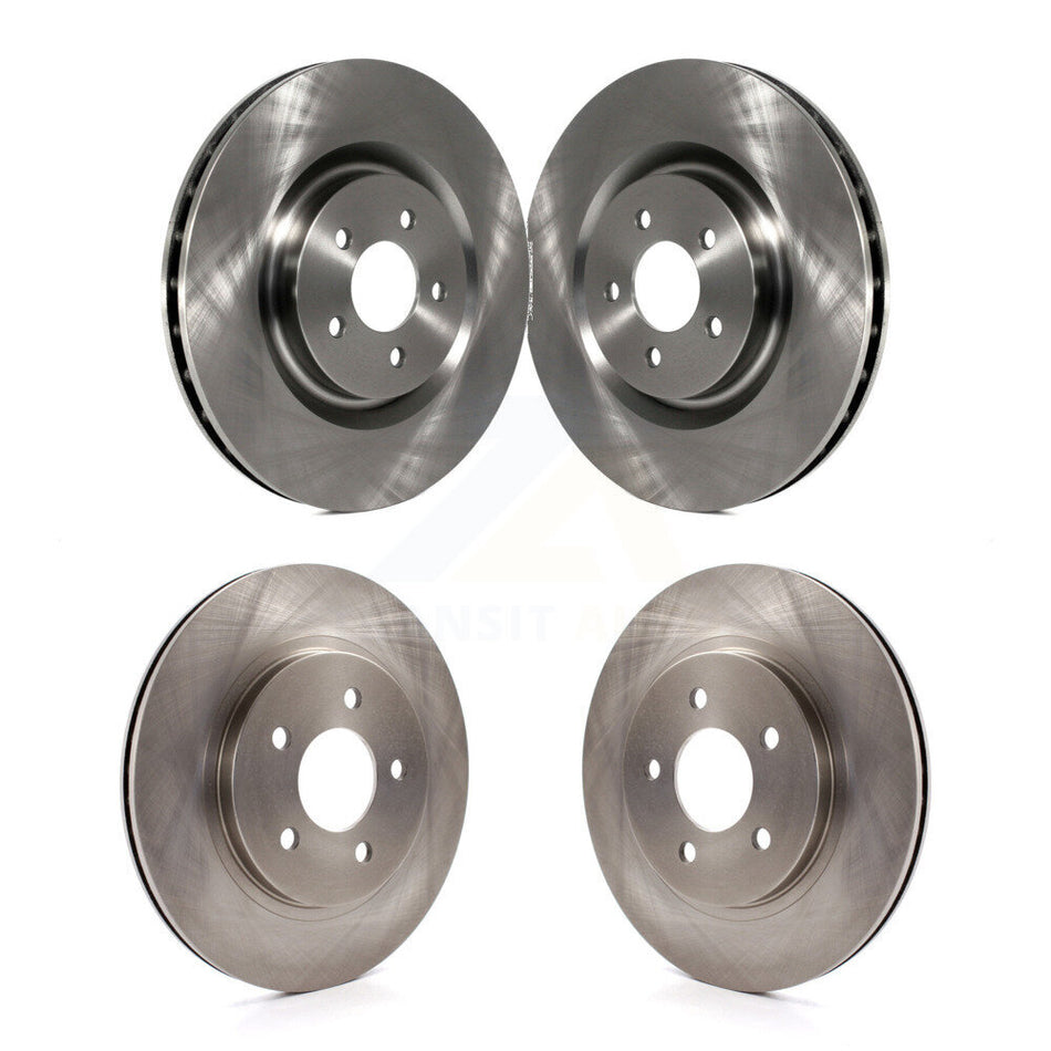 Front Rear Disc Brake Rotors Kit For Ford Mustang K8-101126