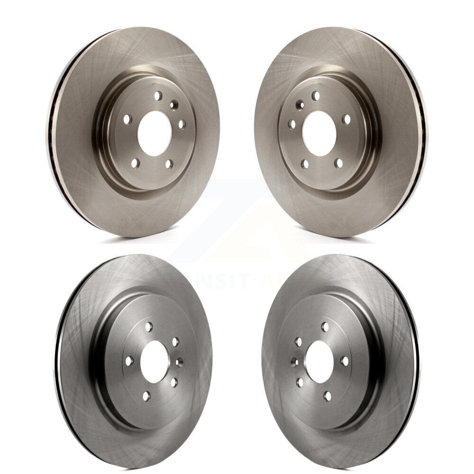 Front Rear Disc Brake Rotors Kit For 2013 Ford Explorer Sport With Heavy Duty Brakes K8-101139