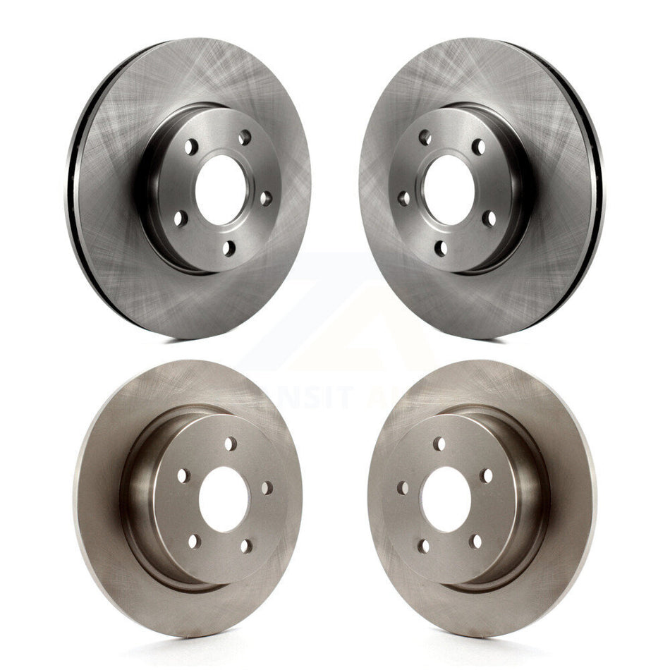 Front Rear Disc Brake Rotors Kit For Ford C-Max K8-101145