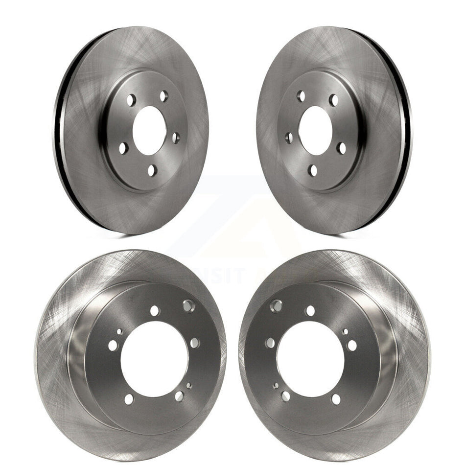 Front Rear Disc Brake Rotors Kit For 2000 Dodge Stratus With 14" Factory Wheels K8-101167