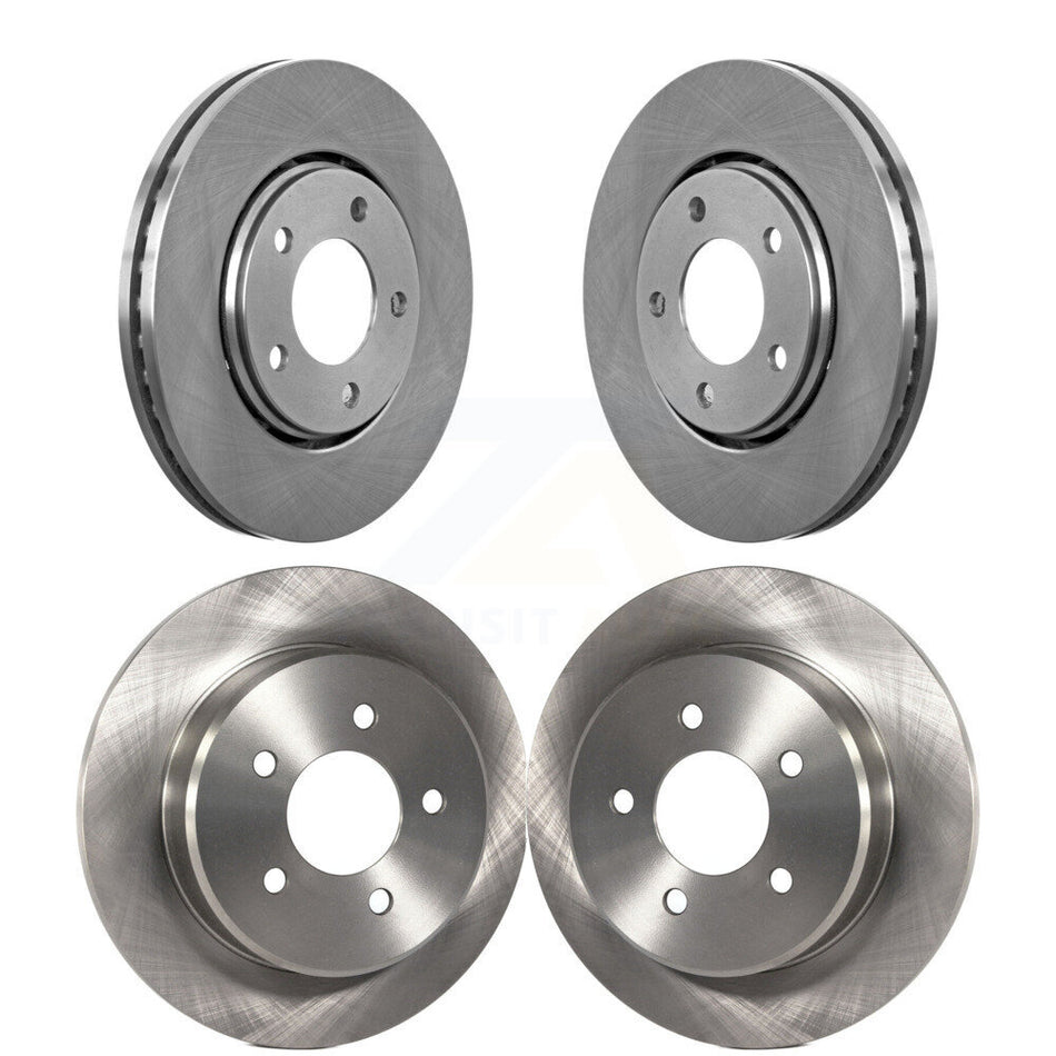 Front Rear Disc Brake Rotors Kit For 2003 Chrysler Voyager 4-Wheel ABS K8-101180