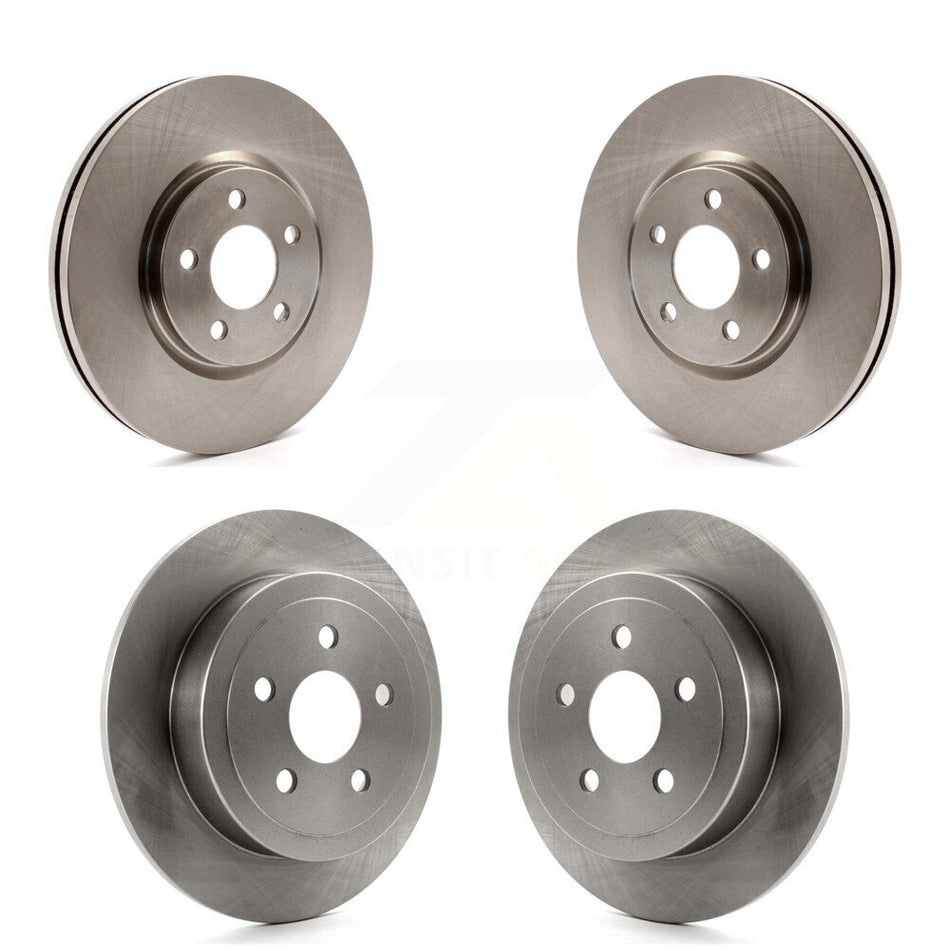 Front Rear Disc Brake Rotors Kit For 2008-2009 Chrysler PT Cruiser Turbocharged K8-101184