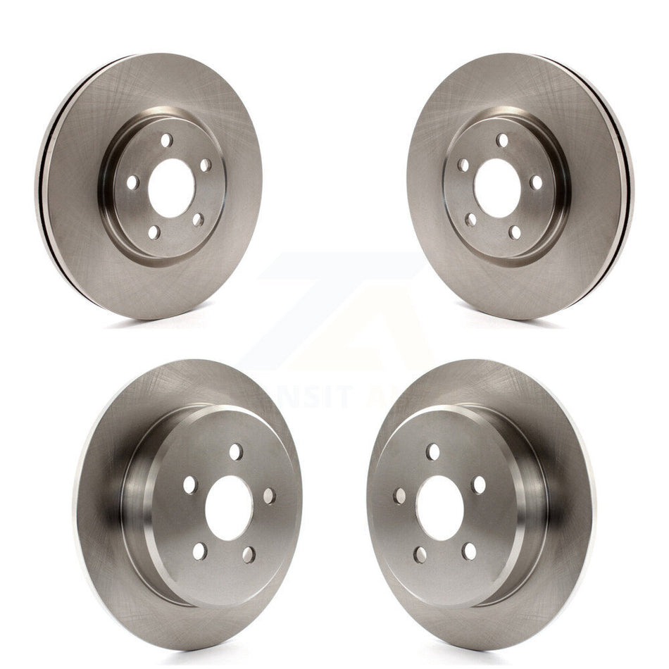 Front Rear Disc Brake Rotors Kit For 2007 Chrysler PT Cruiser Turbocharged K8-101185