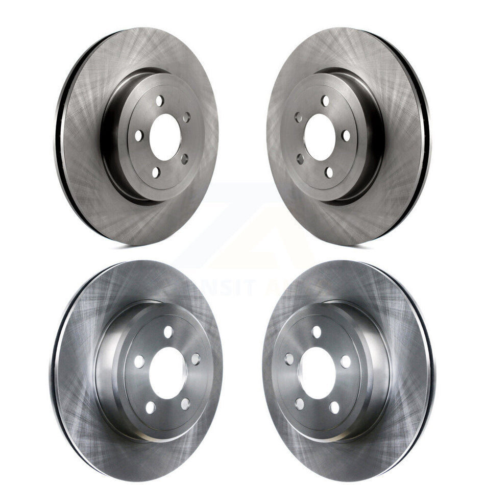 Front Rear Disc Brake Rotors Kit For Dodge Charger Chrysler 300 Challenger Magnum K8-101192