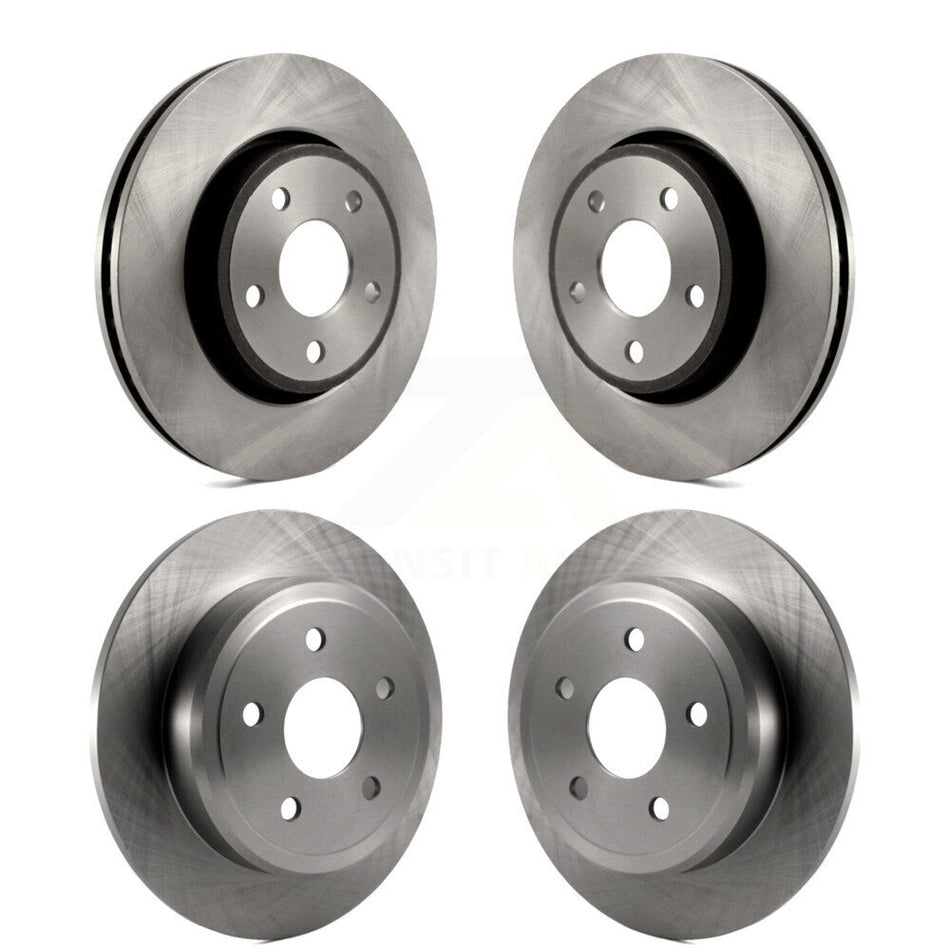Front Rear Disc Brake Rotors Kit For Jeep Grand Cherokee Commander K8-101194
