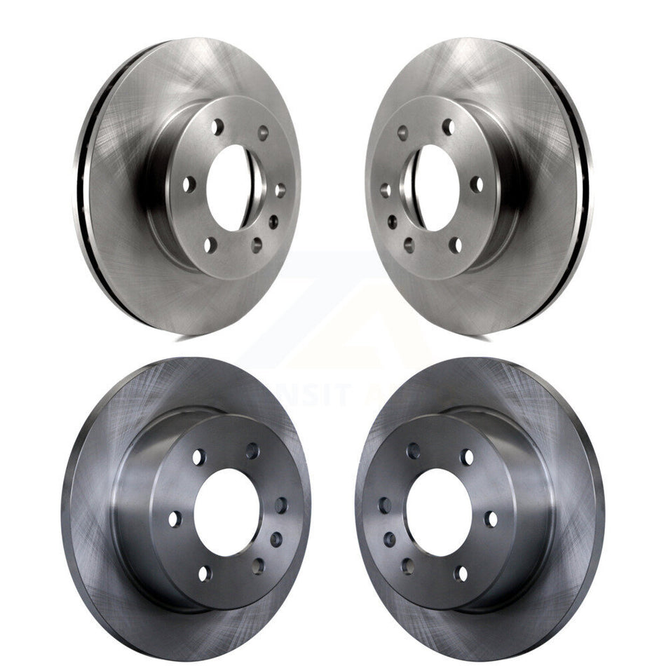 Front Rear Disc Brake Rotors Kit For Sprinter 2500 Mercedes-Benz Freightliner Dodge 3500 K8-101205