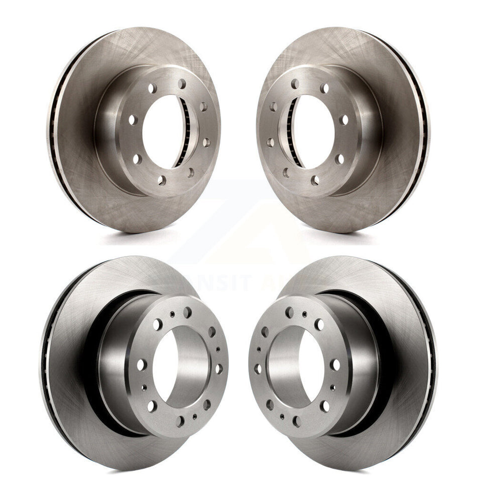 Front Rear Disc Brake Rotors Kit For Ram 2500 3500 1500 Dodge K8-101208