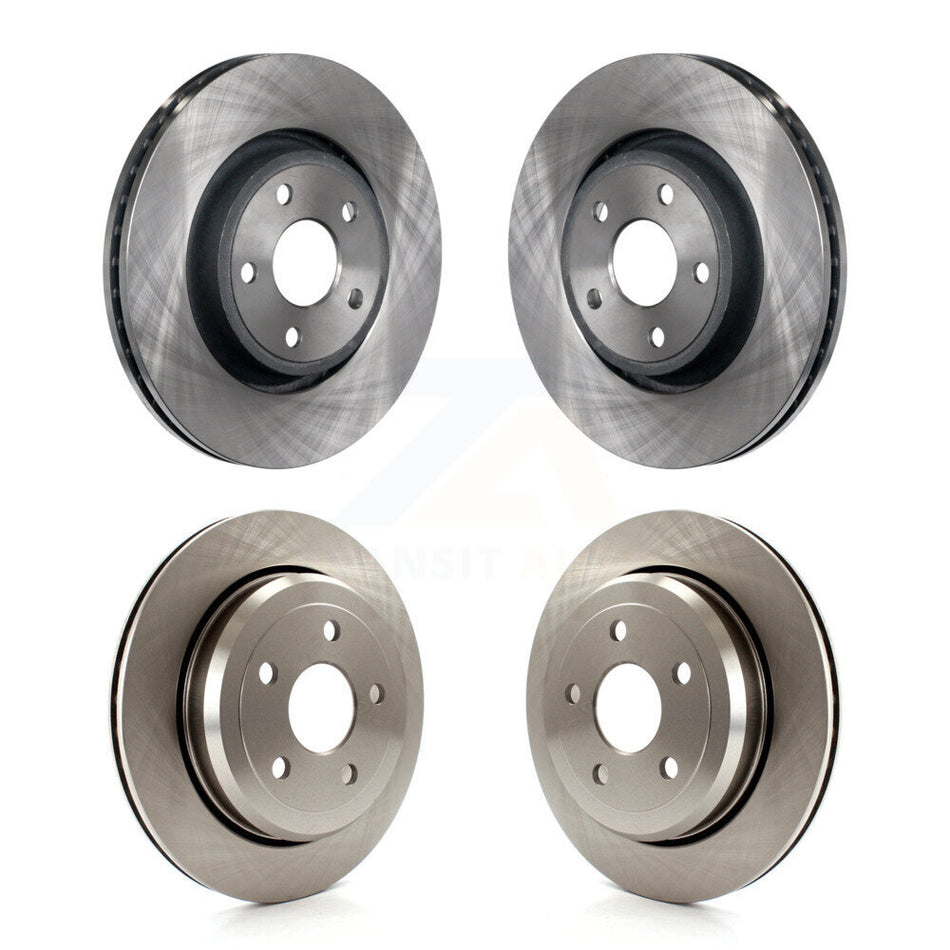 Front Rear Disc Brake Rotors Kit For Dodge Durango Jeep Grand Cherokee WK K8-101212