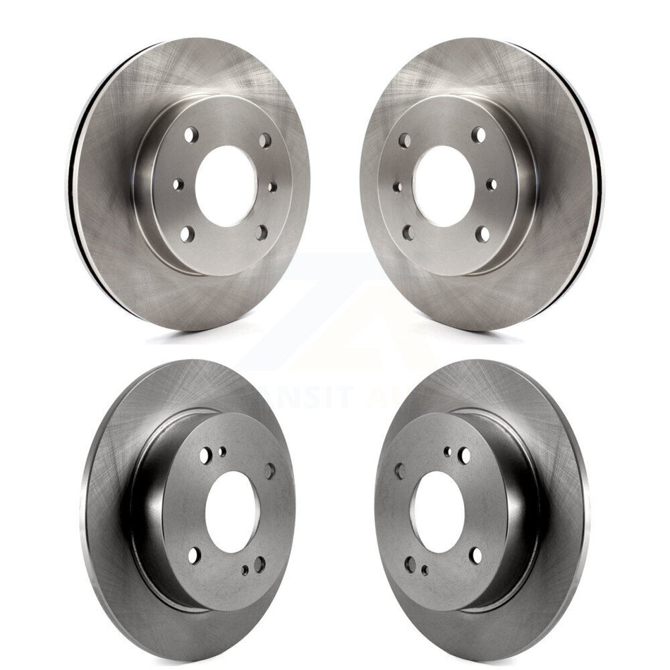 Front Rear Disc Brake Rotors Kit For Nissan Sentra 240SX INFINITI G20 K8-101231