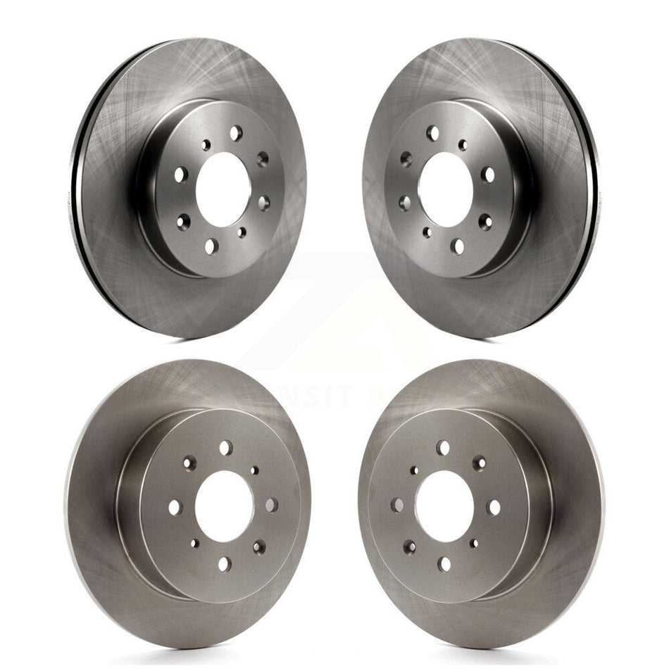 Front Rear Disc Brake Rotors Kit For Honda Civic Acura EL K8-101234