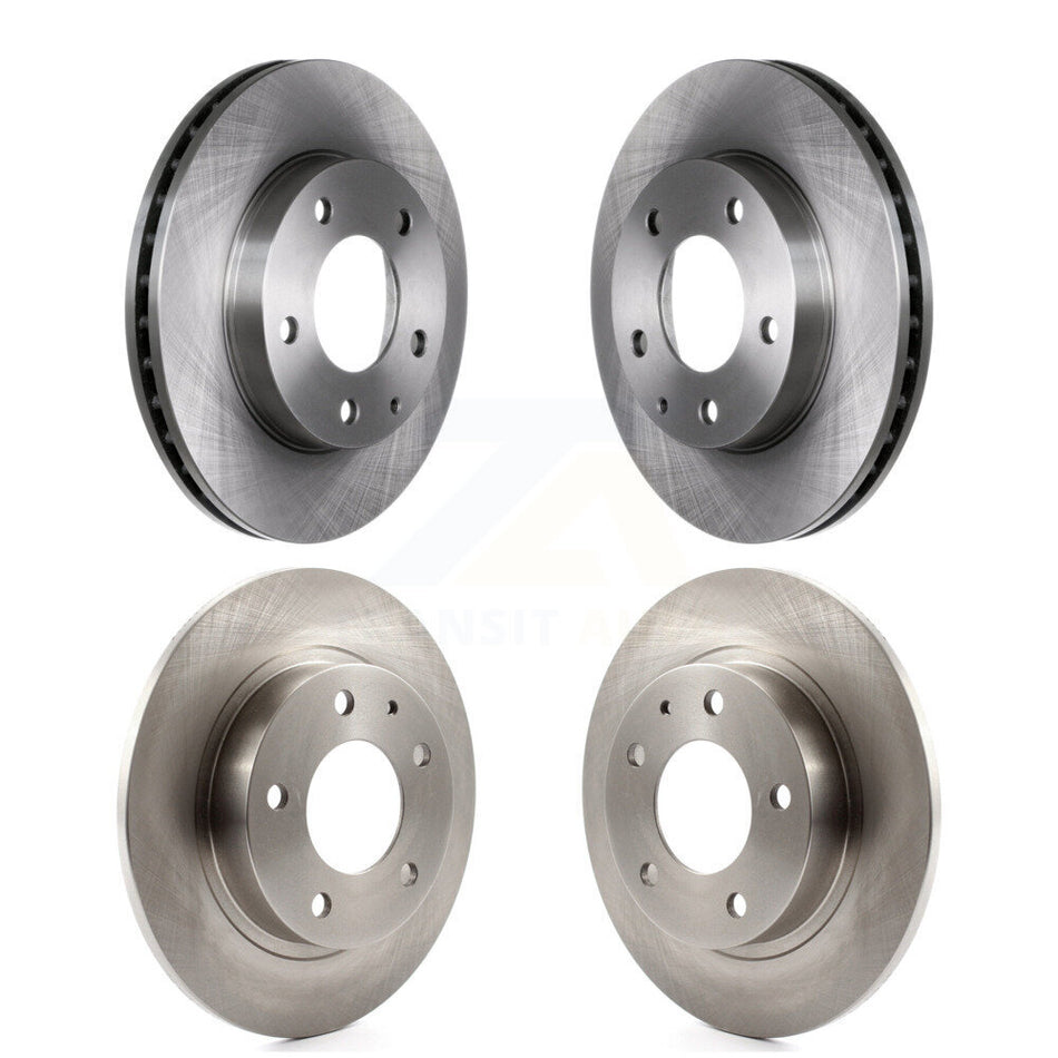 Front Rear Disc Brake Rotors Kit For Mazda Protege Protege5 626 Ford Probe MX-6 K8-101246