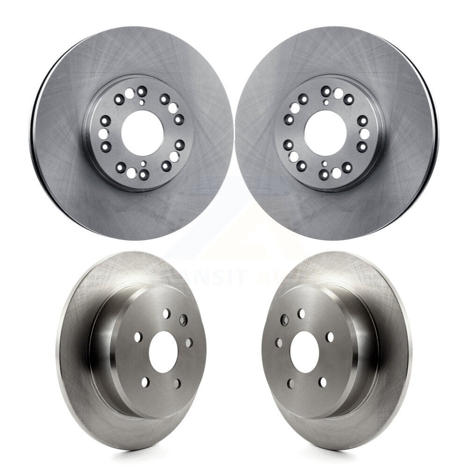 Front Rear Disc Brake Rotors Kit For Lexus GS300 SC430 IS300 GS400 GS430 SC400 K8-101256