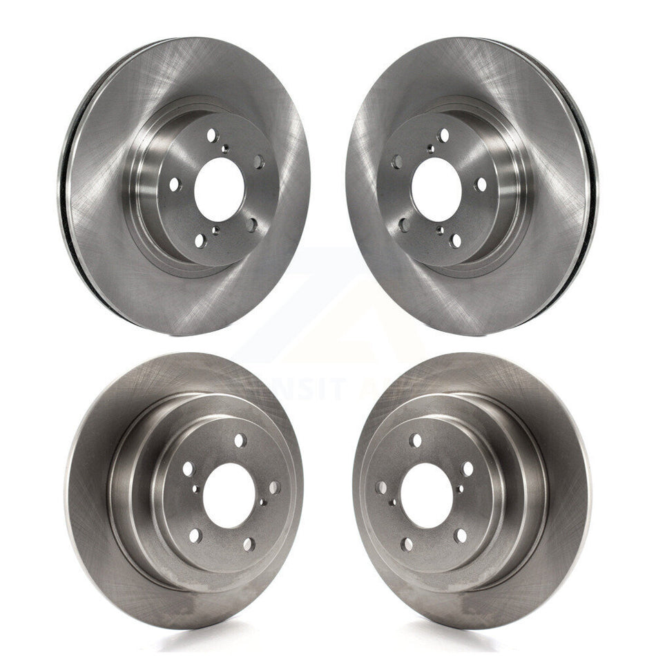 Front Rear Disc Brake Rotors Kit For Subaru Impreza Forester Legacy Saab 9-2X K8-101260