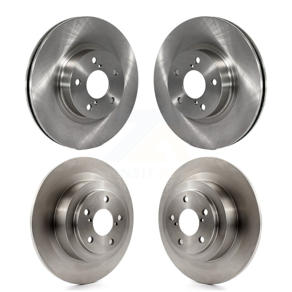 Front Rear Disc Brake Rotors Kit For Subaru Legacy Outback K8-101261