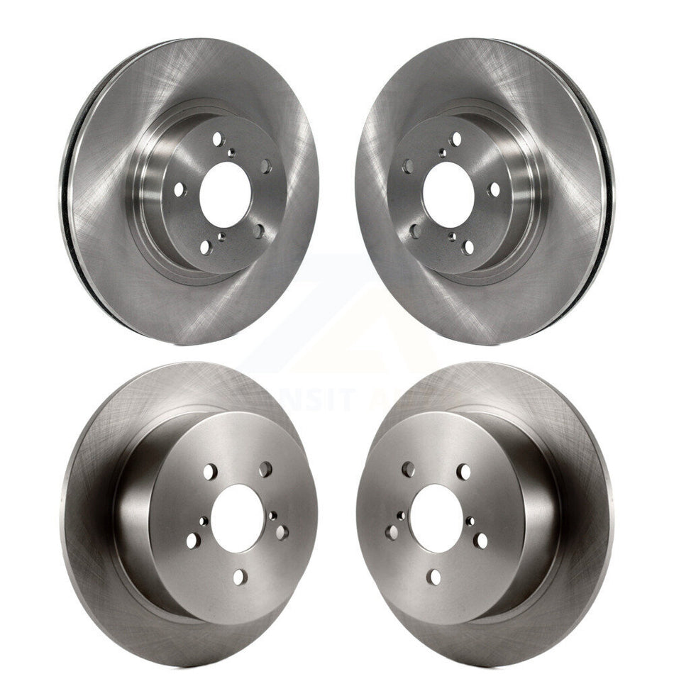 Front Rear Disc Brake Rotors Kit For 2005 Subaru Legacy i Limited With 277mm Diameter Rotor K8-101262