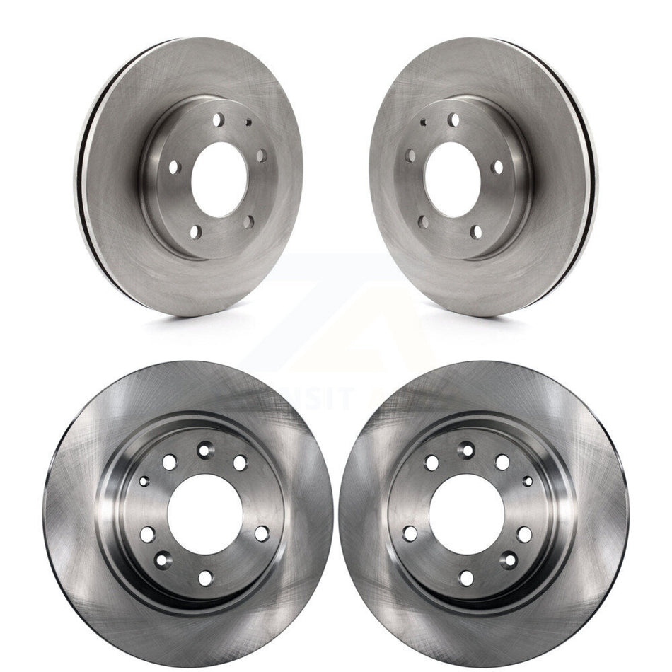 Front Rear Disc Brake Rotors Kit For Mazda 626 Protege K8-101284