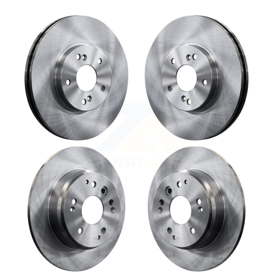 Front Rear Disc Brake Rotors Kit For Acura TL K8-101289