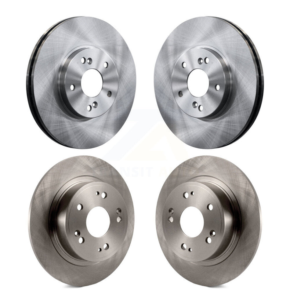 Front Rear Disc Brake Rotors Kit For Honda Accord Acura TSX K8-101290