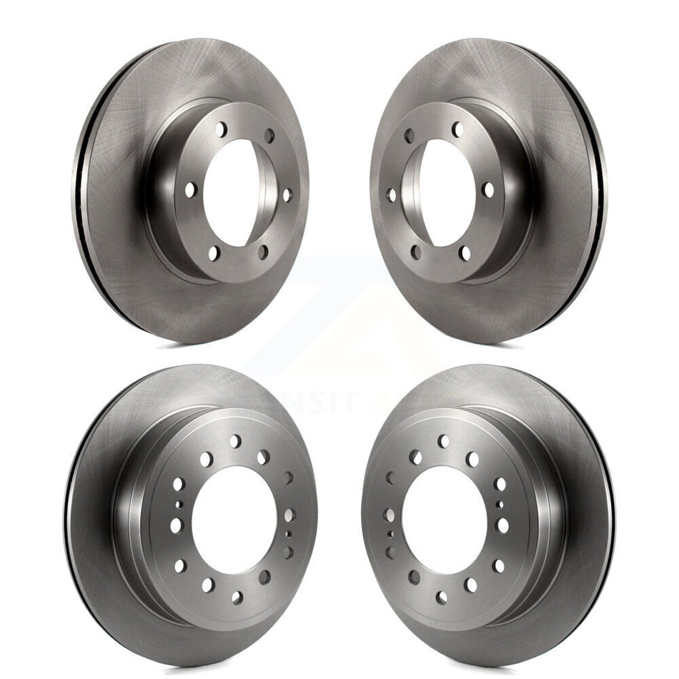Front Rear Disc Brake Rotors Kit For 2001-2007 Toyota Sequoia K8-101297