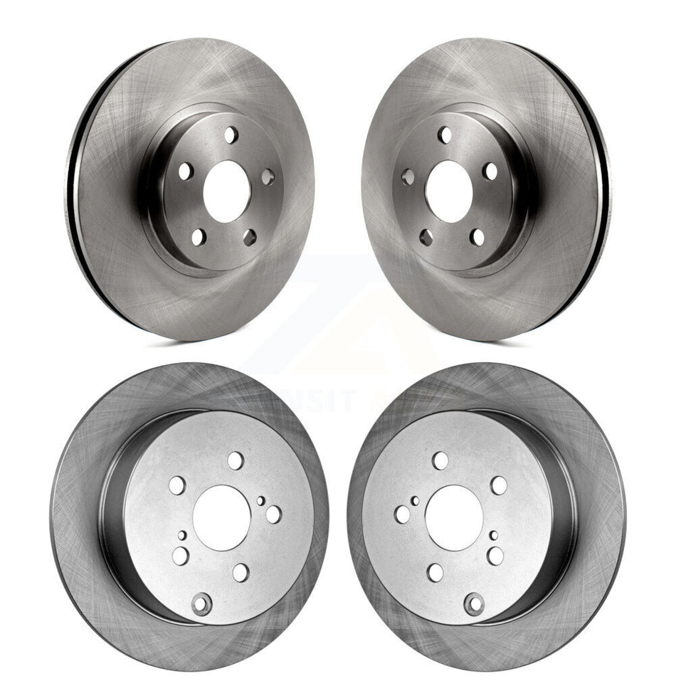 Front Rear Disc Brake Rotors Kit For Toyota Corolla Matrix Scion tC Pontiac Vibe Celica K8-101298